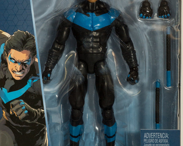 2018 Mattel DC Comics Multiverse Wave 11 ( BAF Ninja Batman) Nightwing 6" Action Figure