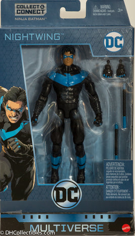 2018 Mattel DC Comics Multiverse Wave 11 ( BAF Ninja Batman) Nightwing 6" Action Figure