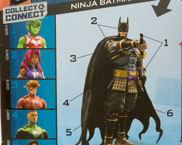 2018 Mattel DC Comics Multiverse Wave 11 ( BAF Ninja Batman) Starfire 6" Action Figure