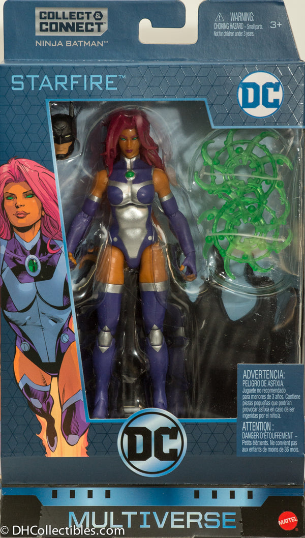 2018 Mattel DC Comics Multiverse Wave 11 ( BAF Ninja Batman) Starfire 6" Action Figure