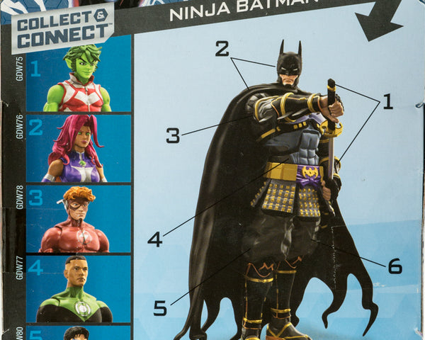 2018 Mattel DC Comics Multiverse Wave 11 ( BAF Ninja Batman) Wally West 6" Action Figure