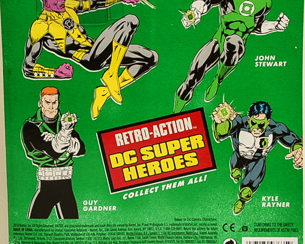 2010 DC Super Heroes Retro Action John Stewart 8" Action Figure