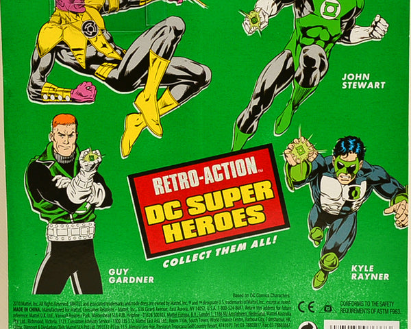 2010 DC Super Heroes Retro Action Sinestro 8" Action Figure