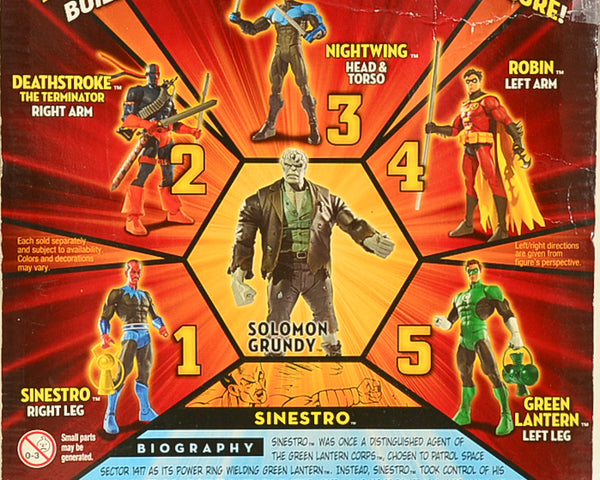 2007 DC Universe Classics Sinestro Wave 3 Figure 1 Action Figure BAF Solomon Grundy
