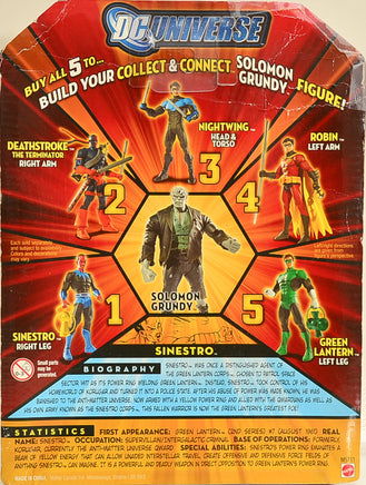 2007 DC Universe Classics Sinestro Wave 3 Figure 1 Action Figure BAF Solomon Grundy