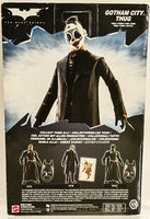 2008 Mattel The Dark Knight Gotham City Thug Action Figure w/Crime Scene Evidence