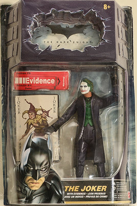 2008 Mattel The Dark Knight The Joker Action Figure w/Crime Scene Evidence