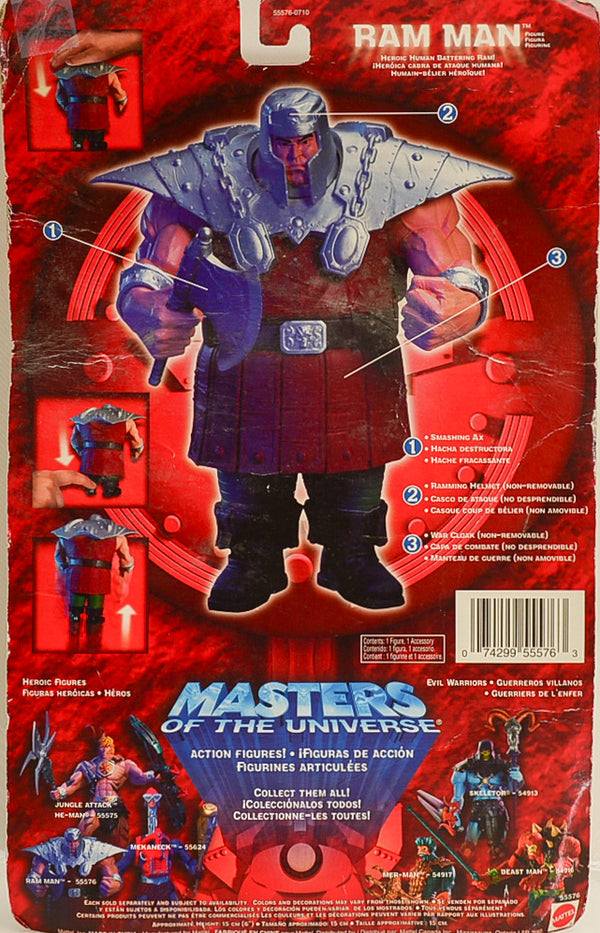 2002 Masters Of The Universe Ram Man Action Figure