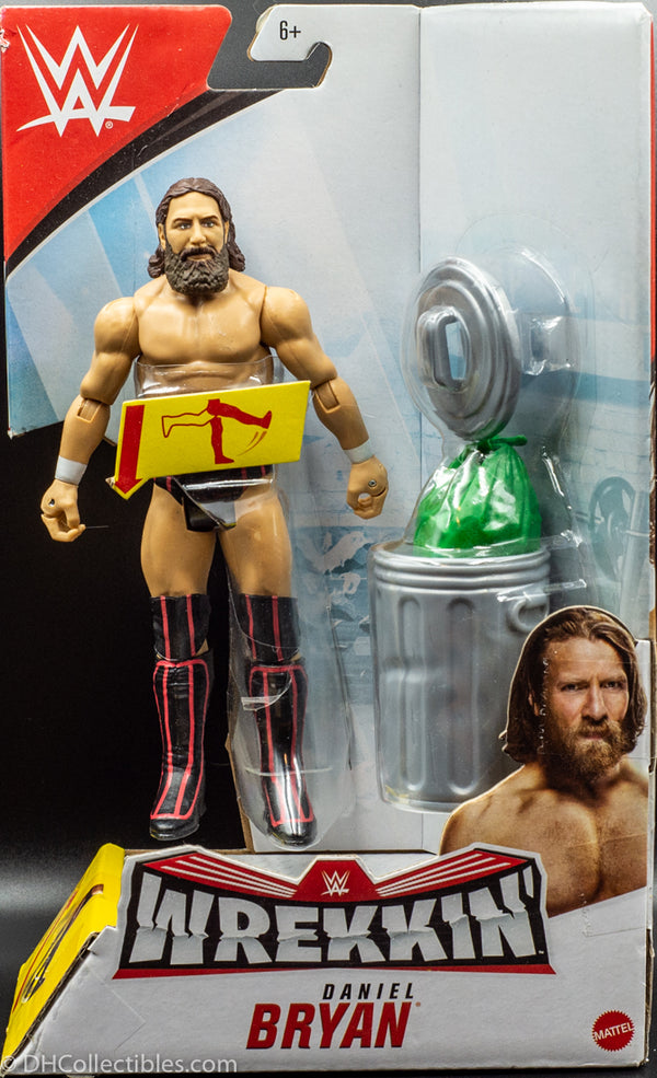 2019 WWE Wrekkin' Daniel Bryan -  Action Figure with Wreckable Accessory