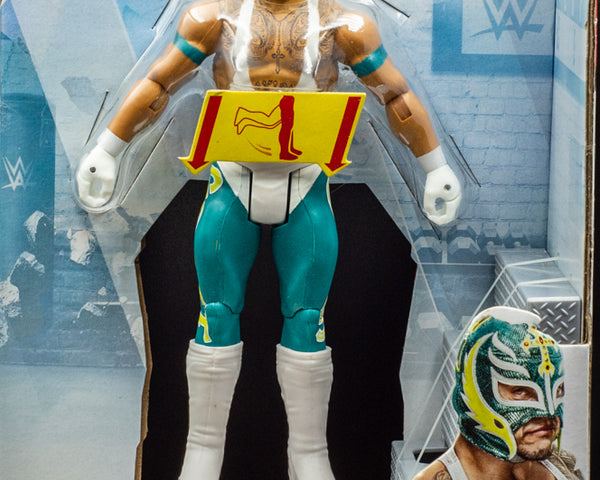 2019 WWE Wrekkin' Rey Mysterio -  Action Figure with Wreckable Accessory