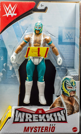 2019 WWE Wrekkin' Rey Mysterio -  Action Figure with Wreckable Accessory