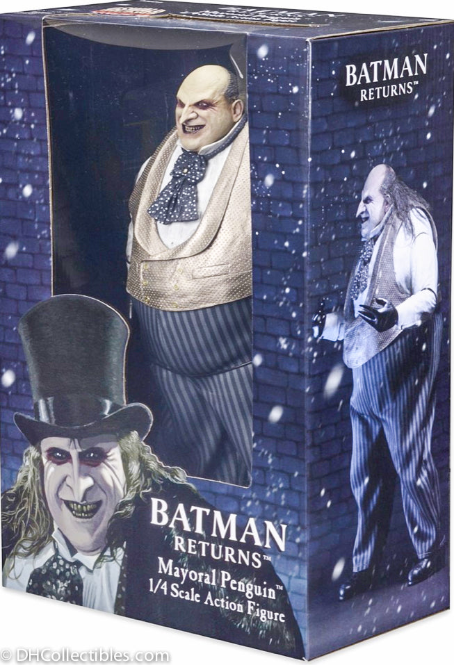 2016 NECA Batman Returns Mayoral Penguin 1/4 Scale Action Figure