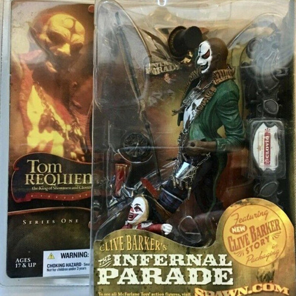 2004 McFarlane Toys Clive Barkers Infernal Parade Tom Requiem the Ringmaster Action Figure
