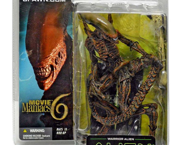 2003 McFarlane Movie Maniacs Series 6 Warrior Alien Action Figure