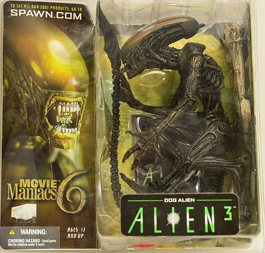 2003 McFarlane Toys Movie Maniacs Series 6 Alien and Predator Dog Alien Action Figure