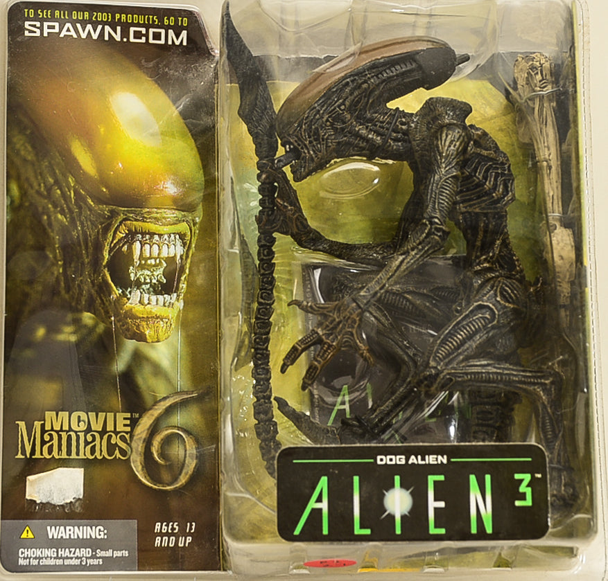 2003 McFarlane Toys Movie Maniacs Series 6 Alien and Predator Dog Alien  Action Figure