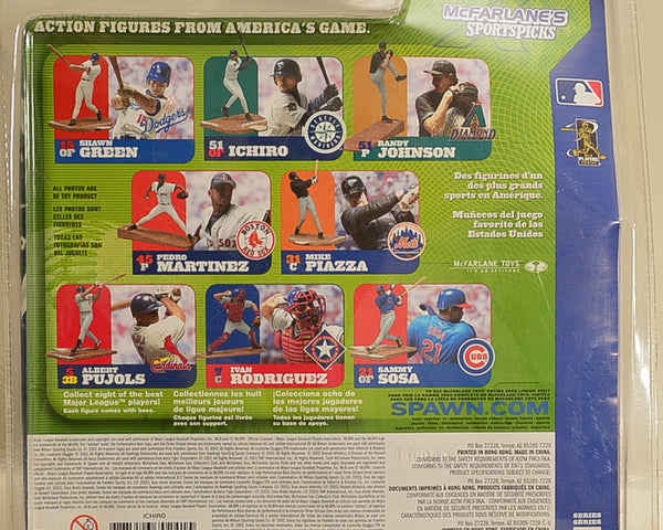 McFarlane - MLB Series 1 - Ichiro Rookie Action Figure Action Figure