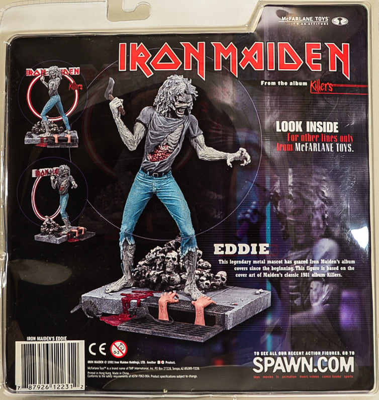 2002 McFarlane Iron Maiden Super Stage Figure Eddie Action Figure