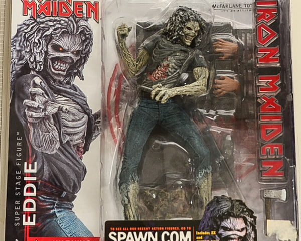 2002 McFarlane Iron Maiden Super Stage Figure Eddie Action Figure