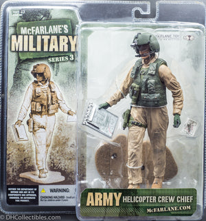 2006 McFarlane's Military Series 3 Army Helicopter Crew Chief Action Figure