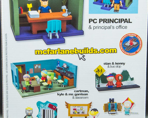 South Park Small Construction Set - PC Principal With Principal's Office