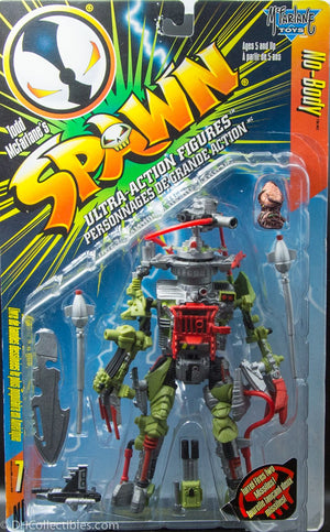 1996 McFarlane Toys Spawn No-Body Ultra Green Paint - Action Figure