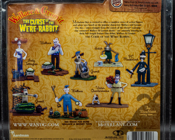 2005 McFarlane Wallace & Gromit The Curse of the Were-Rabbit - Wallace Action Figure