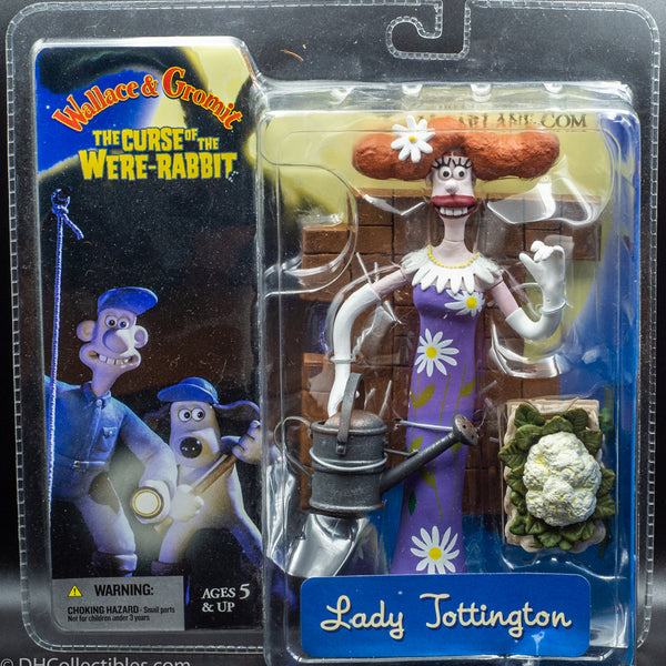 2005 McFarlane Wallace & Gromit The Curse of the Were-Rabbit - Lady Tottington Action Figure