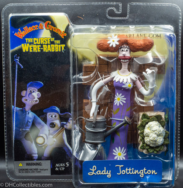 2005 McFarlane Wallace & Gromit The Curse of the Were-Rabbit - Lady Tottington Action Figure