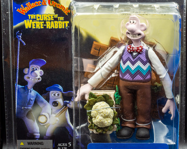 2005 McFarlane Wallace & Gromit The Curse of the Were-Rabbit - Wallace Action Figure