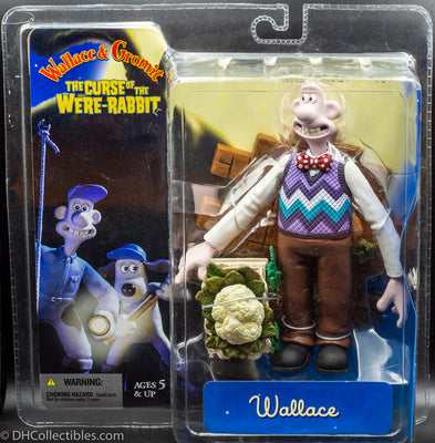 2005 McFarlane Wallace & Gromit The Curse of the Were-Rabbit - Wallace Action Figure