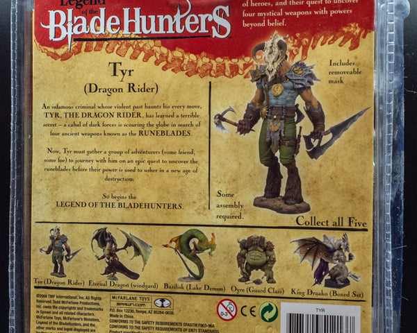 2009 McFarlane Toys McFarlane's Fantasy Series 1 Tyr - Action Figure