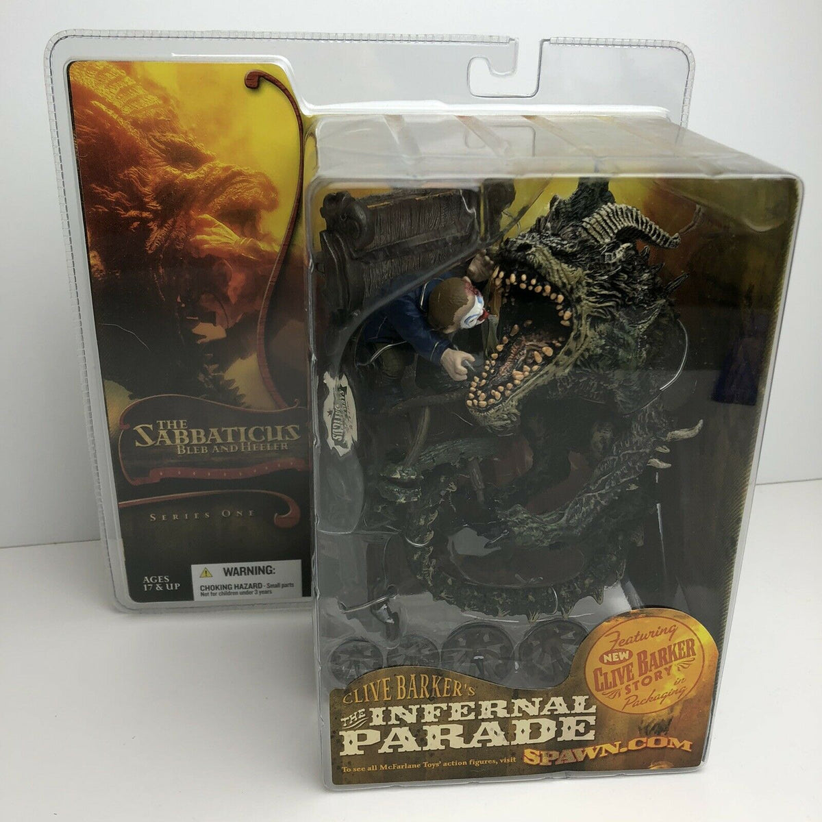 2004 McFarlane Toys Clive Barkers Infernal Parade The Sabbaticus Beast| DH Collectibles