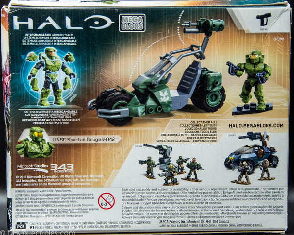 2016 MEGA BLOKS - HALO Wars 2 UNSC Jackrabbit Blitz Set