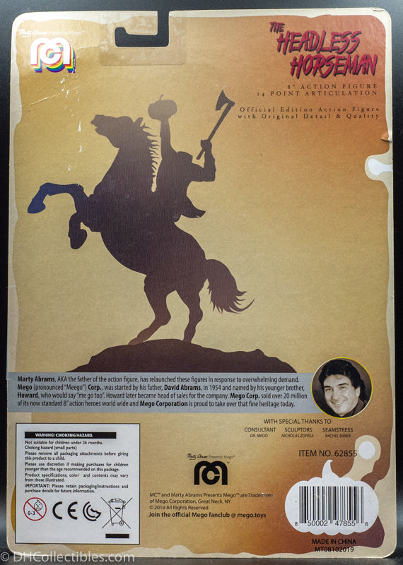 2020 The Headless Horseman Wave 7 Horror Series - Mego Action Figure