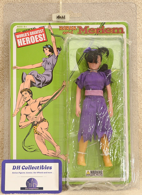 Figures Toy Co  World's Greatest Heroes  - Meriem Action Figure 8" Mego Retro