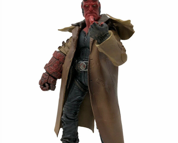 2004 Mezco Hellboy Stealth Black Suit Movie - Action Figure