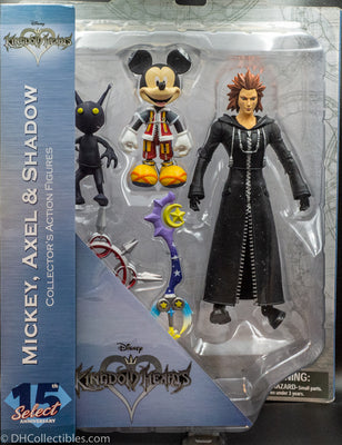 2017 DC Direct Kingdom Hearts Select Action Figure Set - Mickey w/ Dusk & Sora w/ Axel
