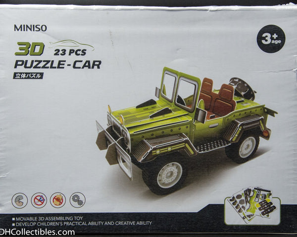 Miniso 3D Puzzle Car (Jeep) 23 Pieces