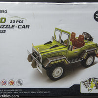 Miniso 3D Puzzle Car (Jeep) 23 Pieces
