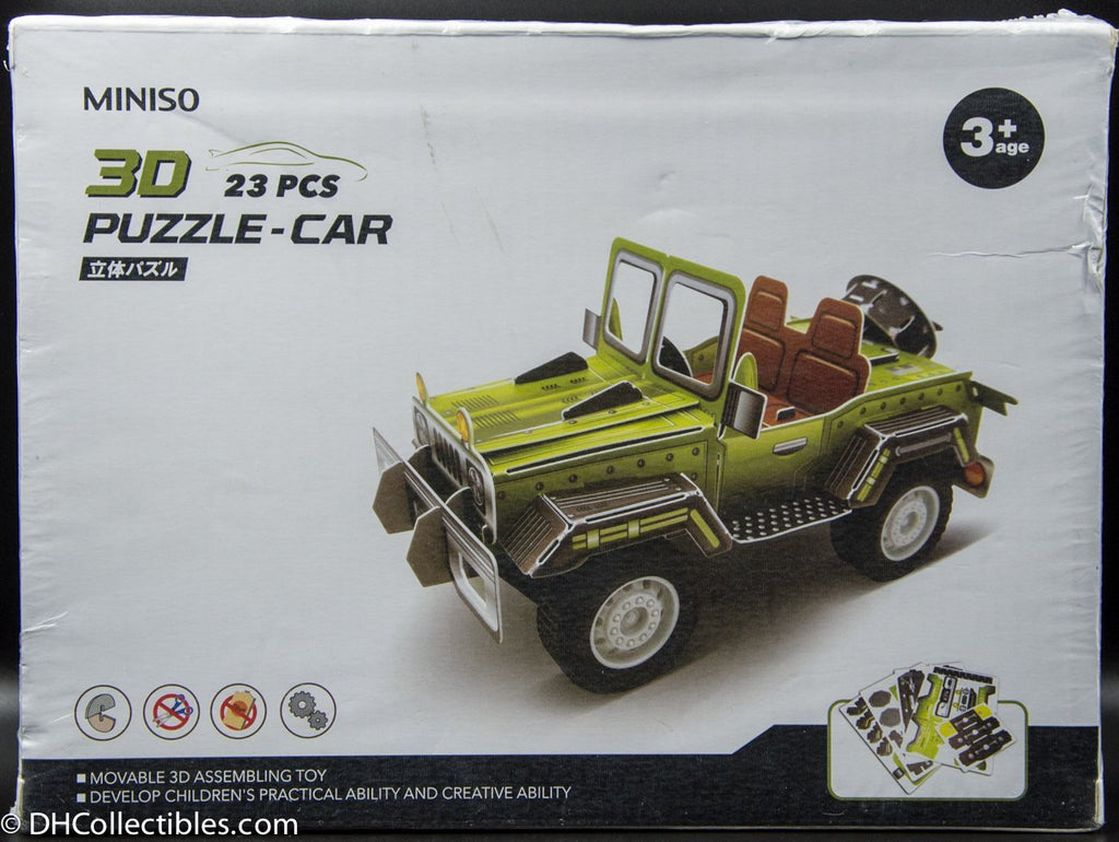 Miniso 3D Puzzle Car (Jeep) 23 Pieces