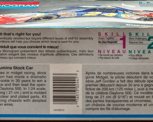 1993 Monogram  Dupont Lumina 1:24 Scale Model Kit 2441
