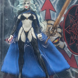 1997 Moore Action Collectibles Lady Death - Action Figure - Signed with Certificate of Authenticity