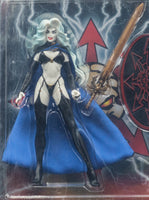 1997 Moore Action Collectibles Lady Death - Action Figure - Signed with Certificate of Authenticity