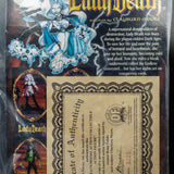 1997 Moore Action Collectibles Lady Death - Action Figure - Signed with Certificate of Authenticity