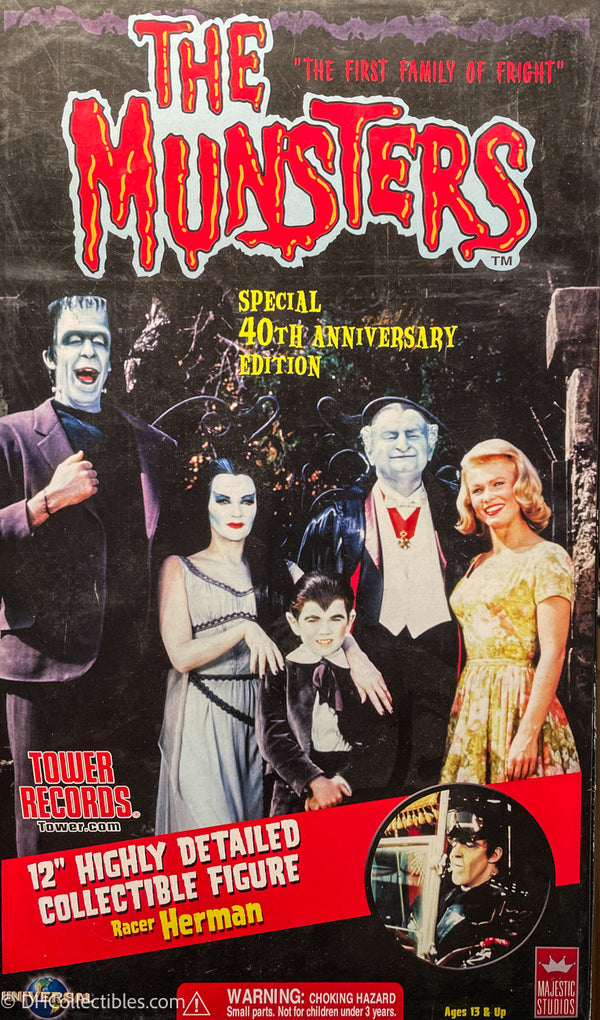 2004 Tower Records Exclusive The Munsters 40th Anniversary - 12"  Drag Racer Herman Munster