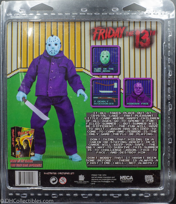 2014 NECA Jason Voorhees Friday the 13th Glow in the Dark Toys R Us Exclusive - Action Figure