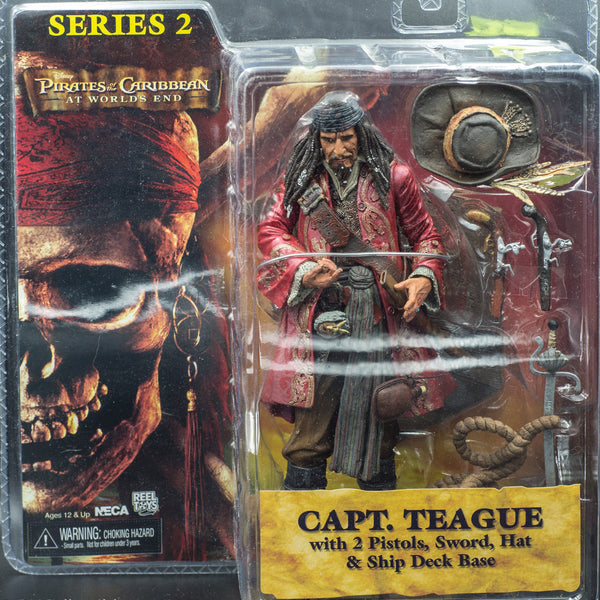 NECA Pirates of the Caribbean Series 2 Captain Teague Action Figure
