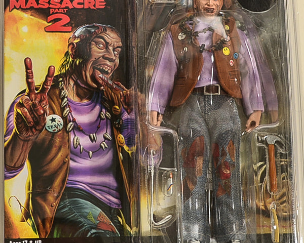 2016 NECA Texas Chainsaw Massacre Part 2 "CHOP-TOP" 8" Action Figure