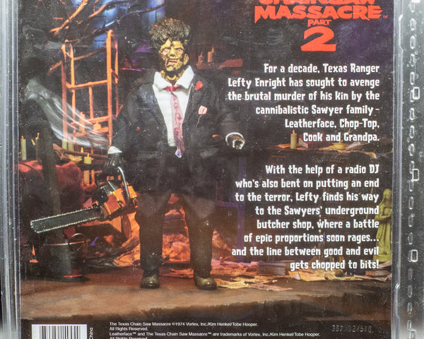 NECA Texas Chainsaw Massacre Part 2 Leatherface Clothed - 8" Action Figure